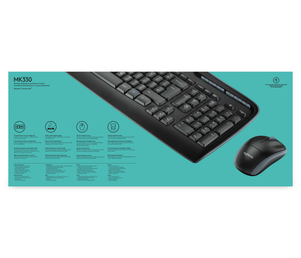 Logitech MK330 Wireless - 117853 - zdjęcie 3